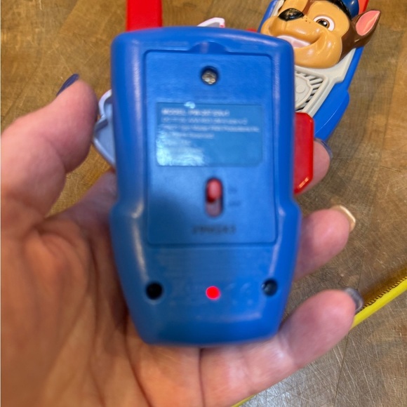 Paw Patrol Red and Blue Walkie Talkies - Picture 3 of 10